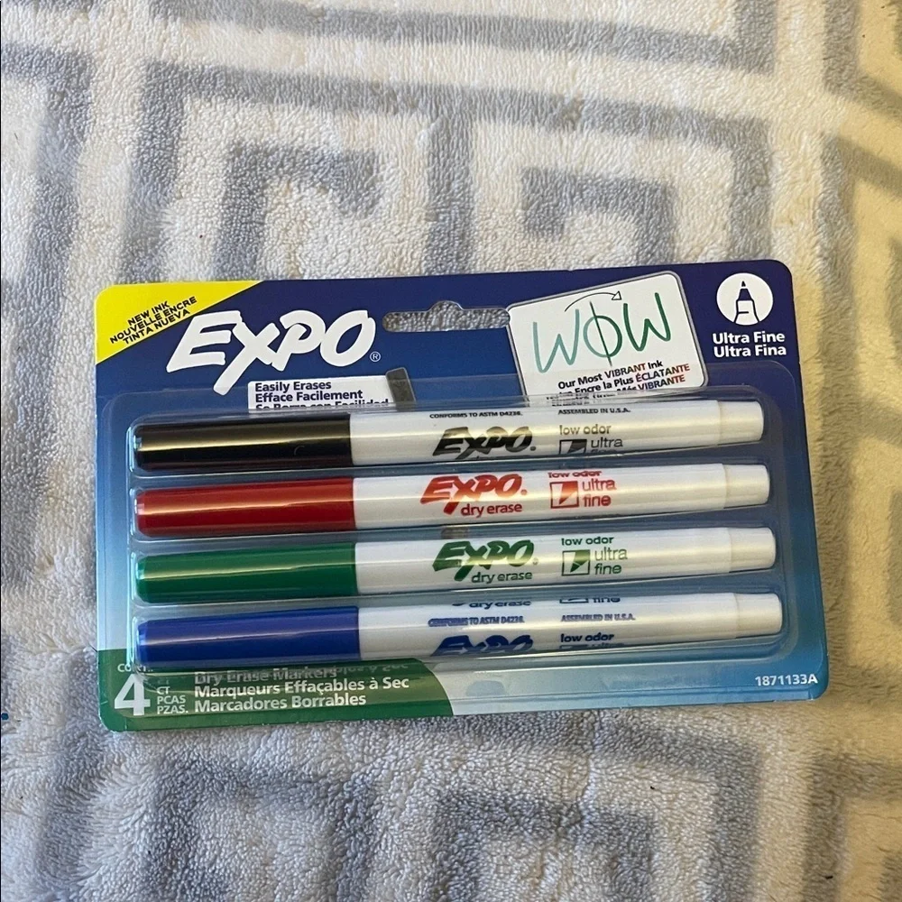 Expo Ultra Fine Dry Erase Markers Set